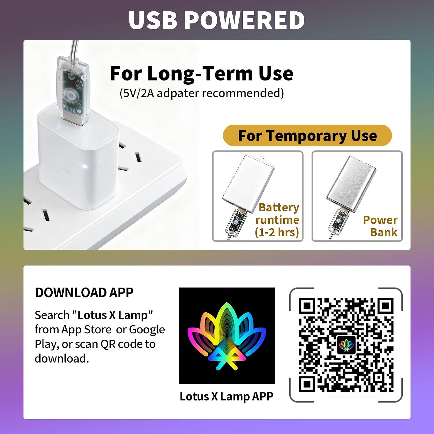 Colour Changing Curtain Lights 9.8 x 3.3 ft, USB Powered RGB